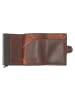 The Chesterfield Brand Lagos Kreditkartenetui RFID Schutz Leder 6.5 cm in brown