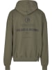 PEGADOR PEGADOR PEGADOR Clinton Oversized Hoodies in washed faded olive