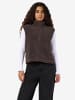 Noisy may Gilet in Chocolate Brown1