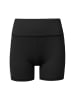 SNOCKS High Waist Hot Pants in Schwarz