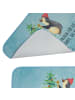 Mr. & Mrs. Panda Badvorleger Pinguin Weihnachtsbaum mit Spruch in Eisblau
