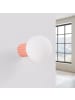 Nice Lamps Wandlampe ORBITAL 1 pink H 12 cm