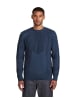 G-Star Raw 3D Biker Ribbed Knit Pullover india ink/salute