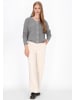 DreiMaster Women Cardigan in grey melange