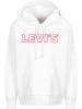 Levi´s Levi´s Kapuzenpullover in neon logo white