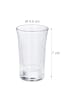 relaxdays 24x Schnapsglas in Transparent - 4 cl