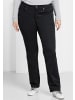 sheego Hose in schwarz