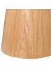 Beliani Couchtisch WENLOCK in Braun - (W) 60 x (H) 51 x (L) 60 cm