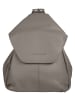 Bruno Banani Rucksack echt Leder in grau