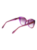 Ana Hickmann Frauen Sonnenbrille Katzenauge Lila