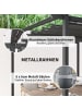 Outsunny Pergola 300L x 300B x 227H cm Dunkelgrau