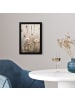MuchoWow Poster mit Bilderrahmen Beige