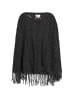 IZIA Poncho in black