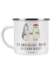 Mr. & Mrs. Panda Camping Becher 25. Hochzeitstag Silberne Hochze... in Weiß