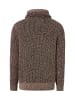 Ragman Pullover in cognac mehrfarbig - 0006