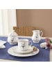 Villeroy & Boch 20er Set Kaffeeservice Vieux Luxembourg weiß-blau in weiß-blau