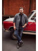 John F. Gee Jeanshose in mattes jeansblau