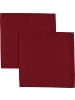 Erwin Müller Serviette 2er-Pack Madrid in weinrot