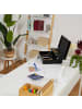 relaxdays Geldkassette in Schwarz - (B)30,5 x (H)8,5 x (T)24,5 cm