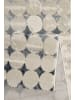 Esprit home Teppich "Velvet spots" in Beige/Creme/Petrol