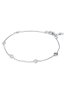 Michael Kors Damen-Armband Station Silber mit Zirkonia