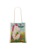Mr. & Mrs. Panda Tragetasche Einhorn Vegan Design mit Spruch in Weiß