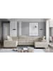 MF Design Esco Recamiere Rechts in Beige -  (L) 200 x (B) 336 x (H) 92 cm