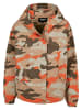 Urban Classics Urban Classics Damen Ladies Oversized Camo Parka Jacket in brick camo