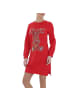 Ital-Design Kleid in Rot