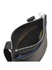 DuDu Panay Umhängetasche Leder 24 cm schwarz