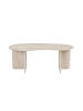 CALICOSY Couchtisch MOSS in Travertin - (W)110  x (H)40  x (L)60 cm