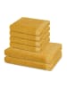 Ross 4 X Handtuch 2 X Duschtuch im Set Harmony in Senf