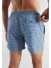 Bugatti Badeshorts Amalfi in blau-mittel-Streifen