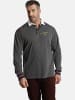 Charles Colby Sweatshirt EARL PEREDUR in dunkelgrau melange