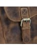Greenburry Vintage Umhängetasche Leder 26 cm brown