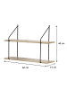 CALICOSY Regal 12243 in Trinken - (W) 60  x (H) 40  x (L) 15  cm