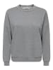 JDY Sweatshirt in Medium Grey Melange