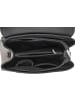 styleBREAKER Henkeltasche in Hellgrau / Silber