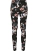 Urban Classics Urban Classics Damen Ladies Soft AOP Leggings in blacksoftflower