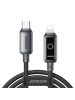 COFI 1453 Joyroom S-A55 StarFlight 30W USB-C – iPhone Kabel 1,2 m schwarz in Schwarz