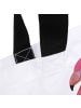 Mr. & Mrs. Panda Strandtasche Flamingo Classic ohne Spruch in Weiß