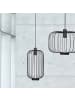 Licht-Trend Cages L Gitter-Pendelleuchte 48cm in Schwarz