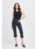 Fransa Stoffhose FRFOTWILL 3 Capri Pants - 20610424  Caprihose mit Ziernähten in Blau