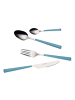 Echtwerk 24 tlg. Set Tafelbesteck "Basic" in Hellblau
