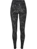 Urban Classics Urban Classics Damen Ladies Soft AOP Leggings in blackmarble