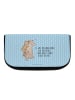 Mr. & Mrs. Panda Make-up-Tasche Papa Bär mit Spruch in Blau Pastell