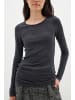 InWear Langarm-Shirt FangIW Slim fit in Granite Melange
