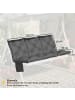 Outsunny Bankkissen,150L x 100B x 10H cm,Dunkelgrau
