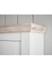 Furn.Design Küche in weiß Pinie Landhaus 264 cm 4-teilig, Küchenschrank Set mit Soft-Close