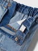 name it Stretch Jeans Gerade Bleached Denim Pants NKFBELLA in Hellblau